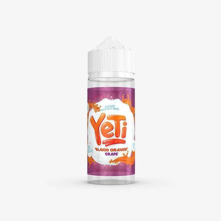 YETI BLOOD ORANGE GRAPE 0MG 100ML SHORTFILL - Click & Vape
