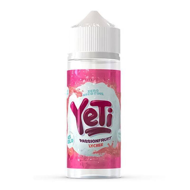 YETI PASSIONFRUIT LYCHEE 0MG 100ML SHORTFILL - Click & Vape